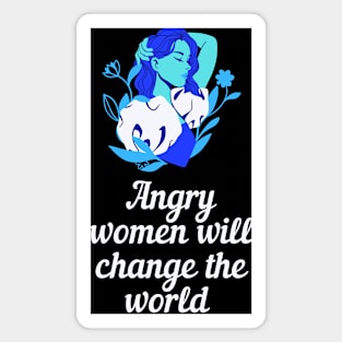 Women empowerment theme gifts Magnet